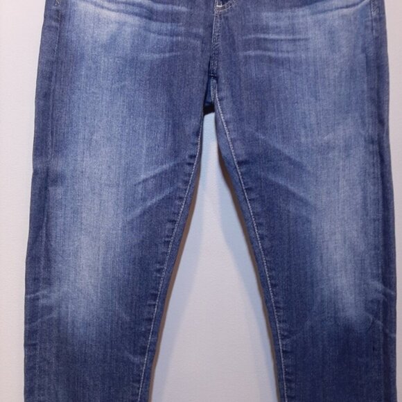 AG Adriano Goldschmied Nikki Crop Jeans Relaxed Skinny Fit Ankle Denim - Picture 4 of 13